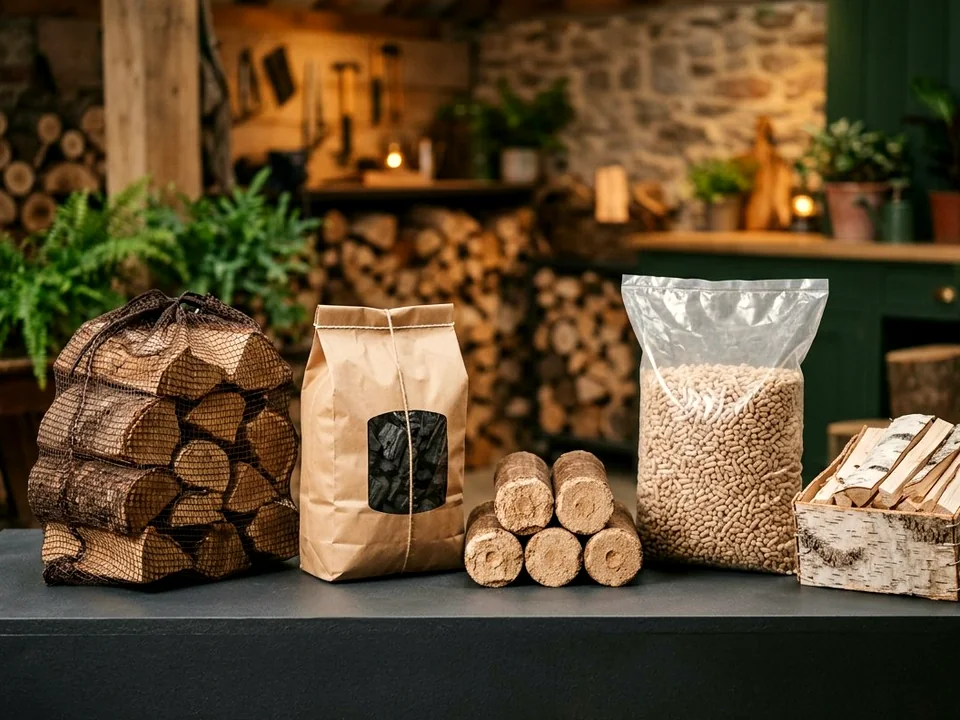 Вид 2: Дрова в мешках 30 л